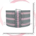 ALÇA CHIC - 213 - PRATA ROSA BEBÊ (5m/30mm)