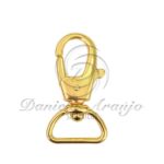 MOSQUETÃO DOURADO (30mm/AR 2,7) - 901 (5 unidades)