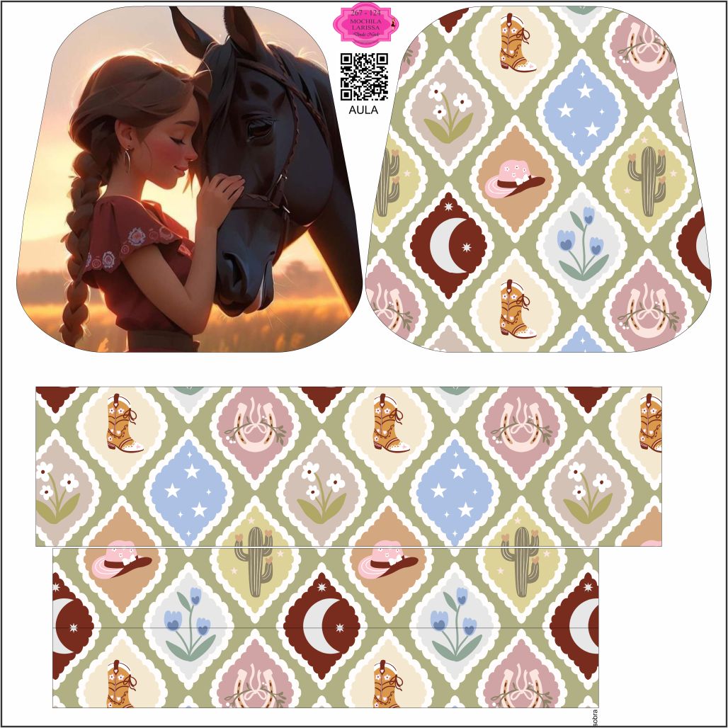 267 - 124 MOCHILA LARISSA.jpg B MOCHILA LARISSA - 267-124 - Imagem 1