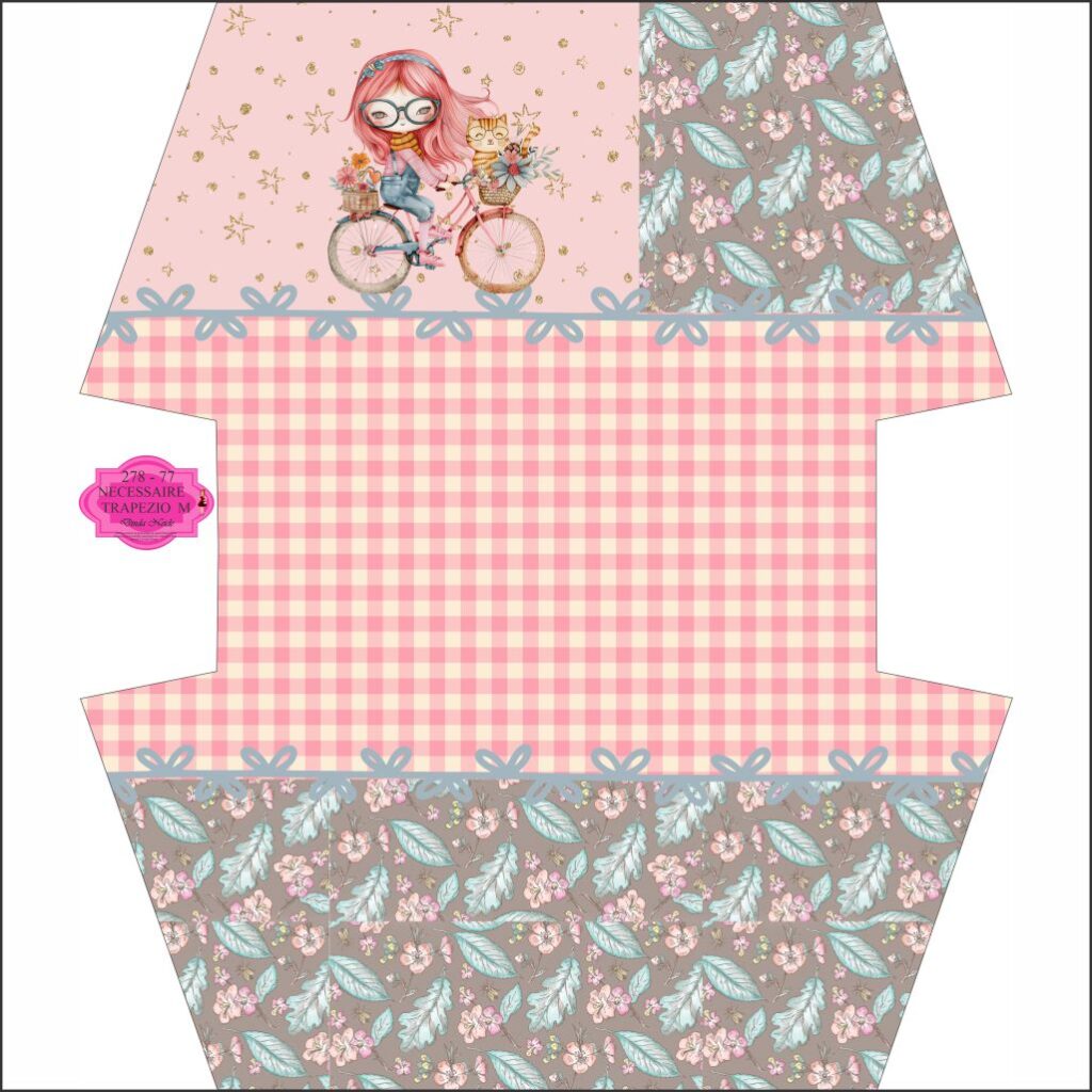 278 - 77 NECESSAIRE TRAPEZIO M