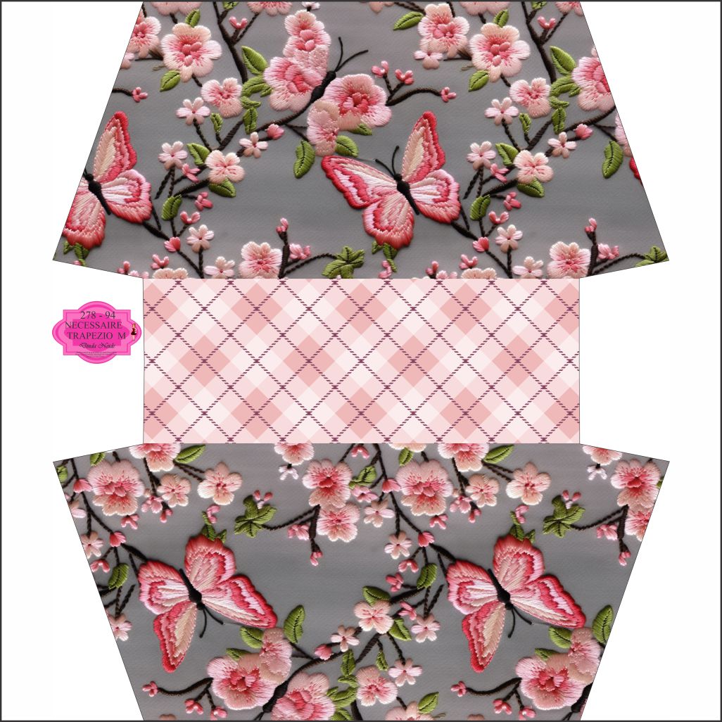 278 - 94 NECESSAIRE TRAPEZIO M 278 - 94 NECESSAIRE TRAPEZIO M - Imagem 1