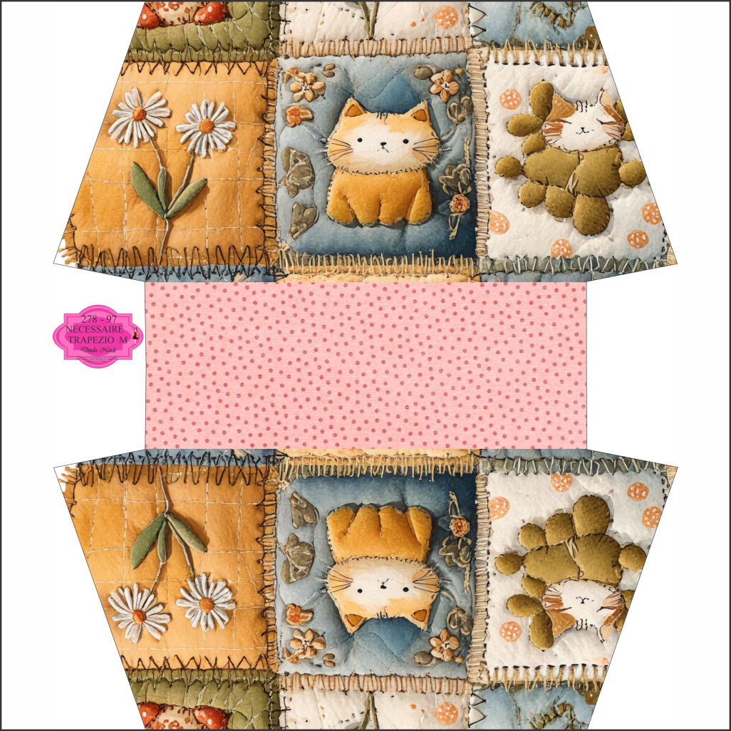 278 - 97 NECESSAIRE TRAPEZIO M 278 - 97 NECESSAIRE TRAPEZIO M - Imagem 1