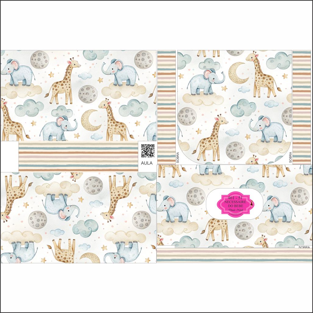 461 - 51 NECESSAIRE DO BEBE NECESSAIRE DO BEBÊ - 461-51 - Imagem 1