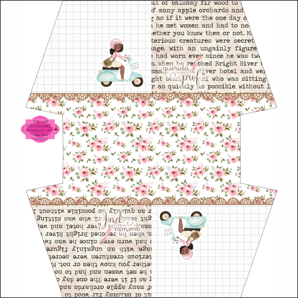 276 - 09 NECESSAIRE TRAPEZIO PP 276 - 09 NECESSAIRE TRAPEZIO PP - Imagem 1